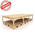 Hacker-Model HCT9840T-RTI - Basisplatte mit Schattenbahnhof, 120 x 50 x 26 cm - Zusammengeklebt